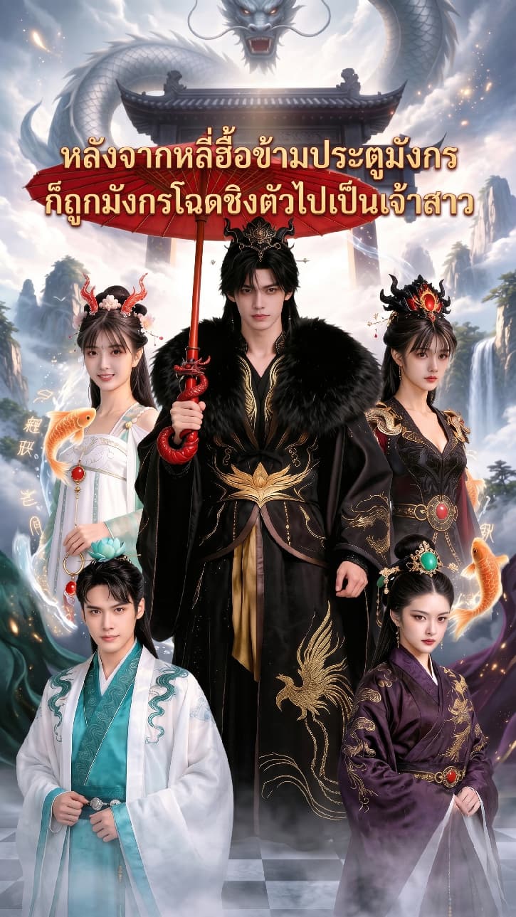 หลังจากหลี่ฮื้อข้ามประตูมังกร ก็ถูกมังกรโฉดชิงตัวไปเป็นเจ้าสาว cover