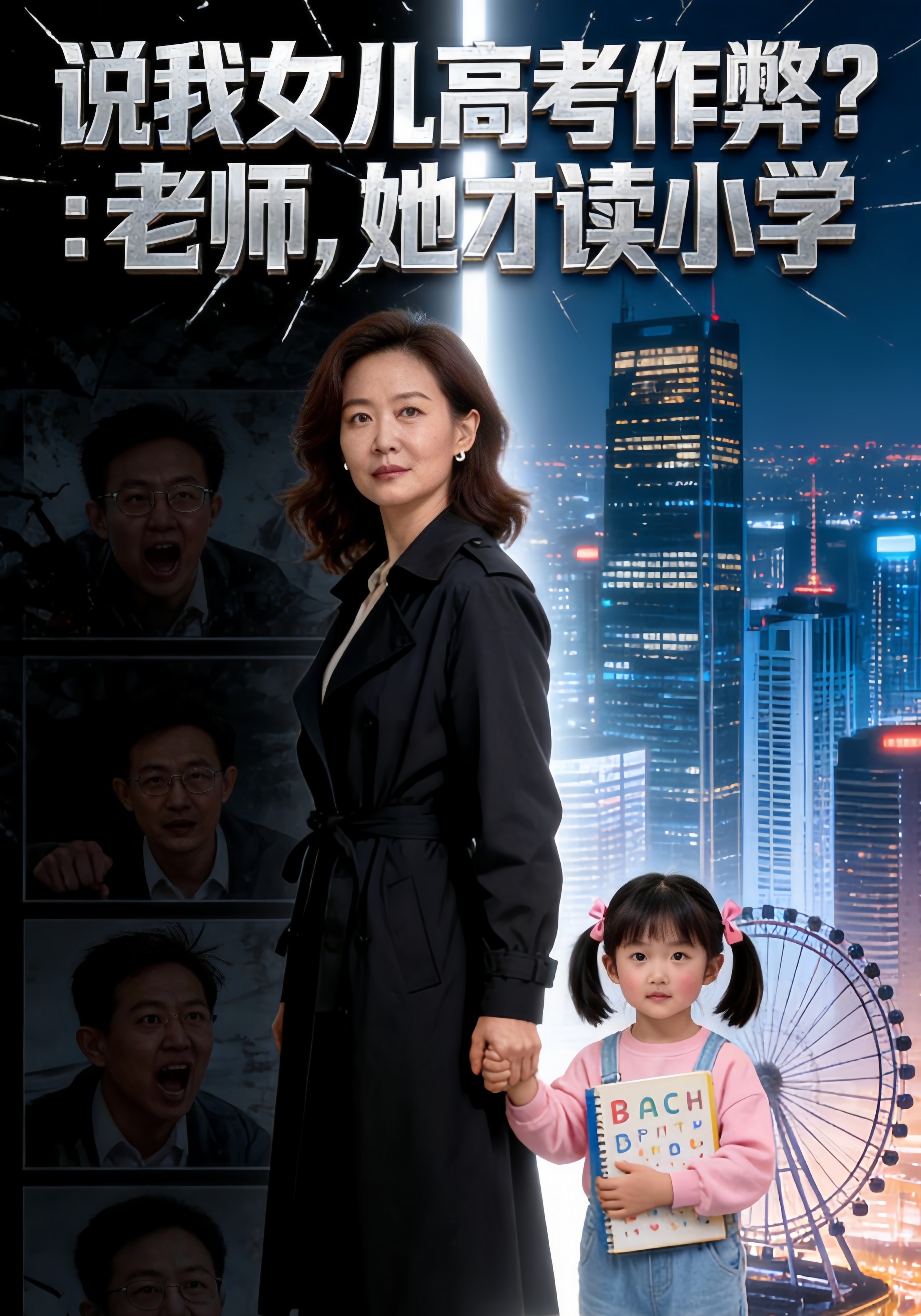说我女儿高考作弊？：老师，她才读小学