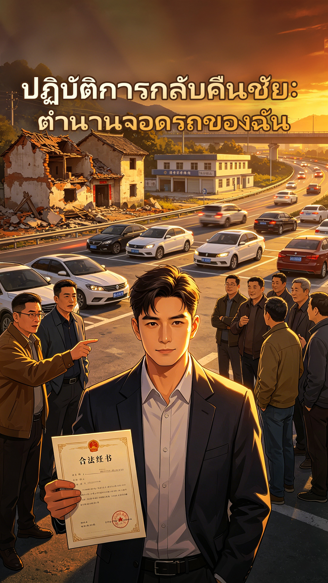 ปฏิบัติการกลับคืนชัย: ตำนานจอดรถของฉัน cover