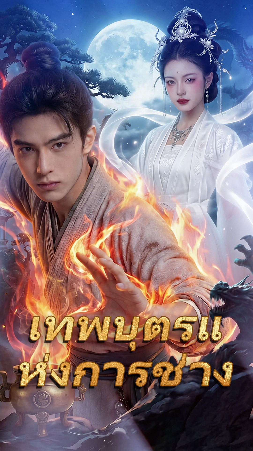 เทพบุตรแห่งการช่าง cover