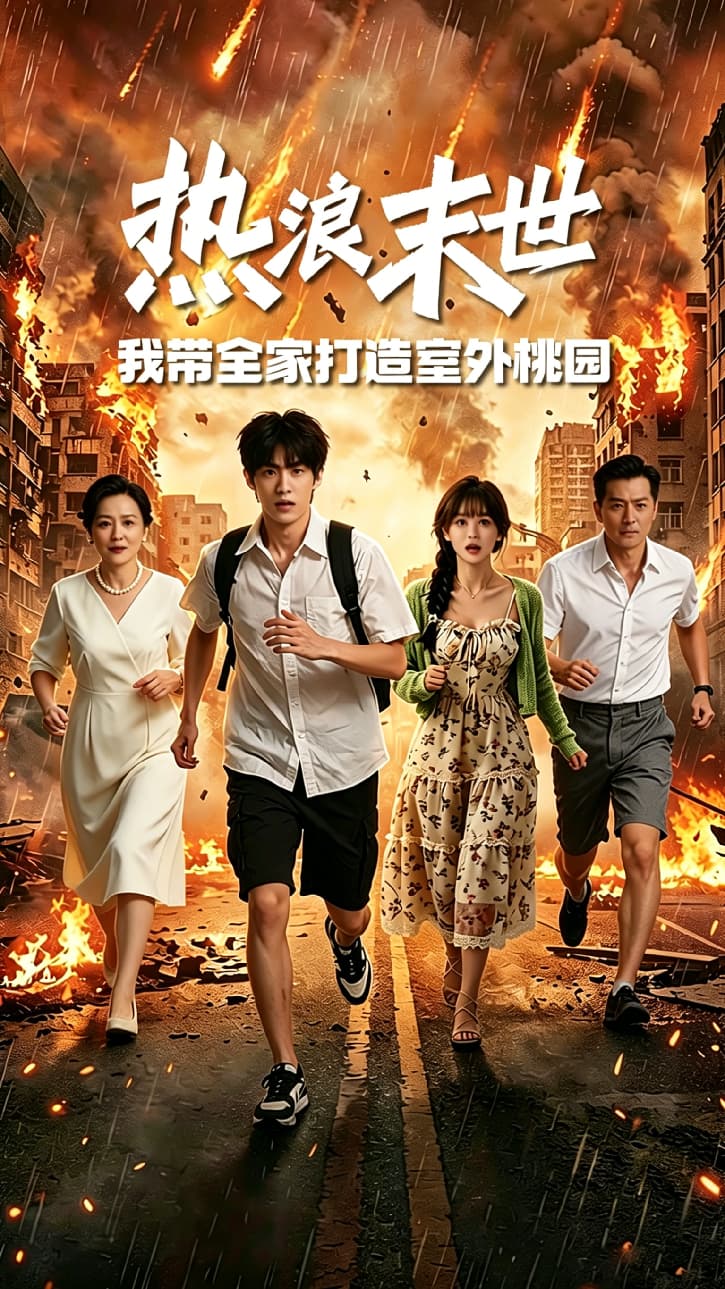 热浪末世我带全家打造室外桃园