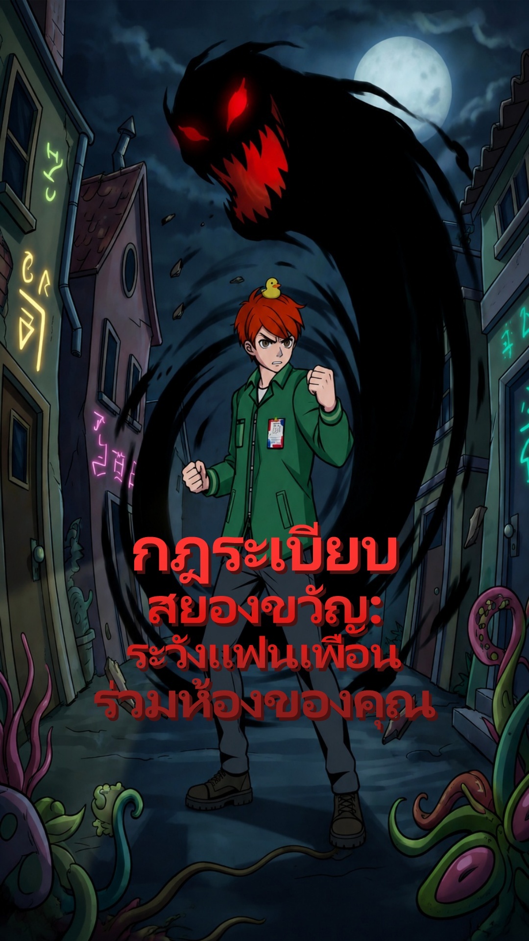 กฎระเบียบสยองขวัญ: ระวังแฟนเพื่อนร่วมห้องของคุณ